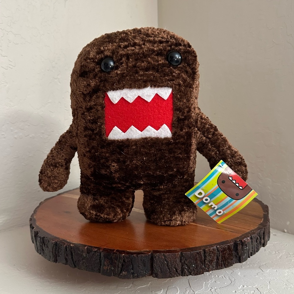 Domo Kun Domo Animation 1998-2011 Plush by Nanco with Tags